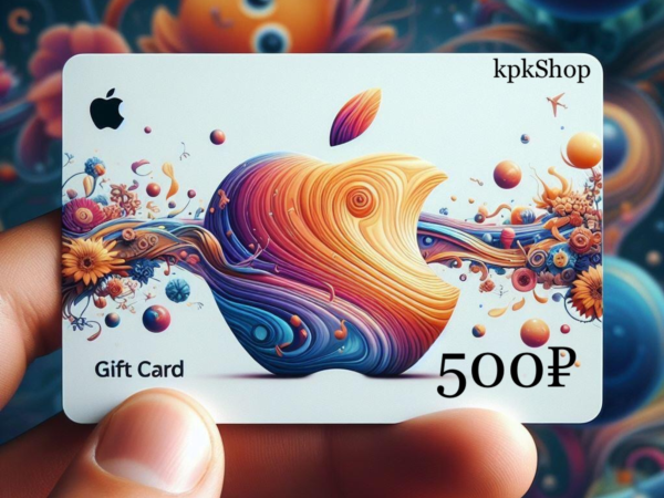 Подарочная карта Apple 500 руб для App Store и iTunes