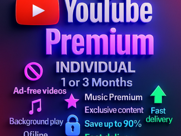 YouTube Premium на 1 или 3 месяца — приватные аккаунты