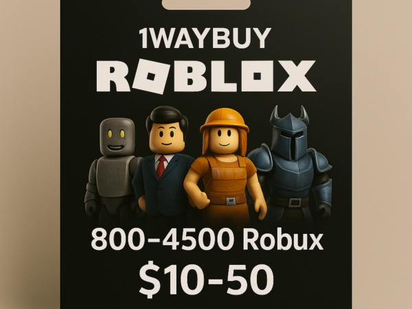 Код пополнения Roblox Robux 10-50 USD для всех стран