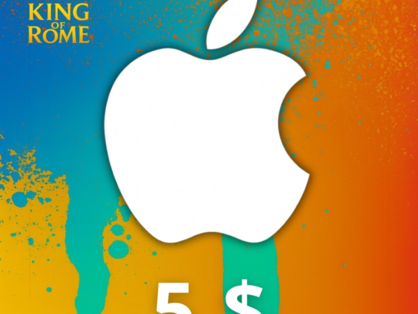 Подарочная карта App Store и iTunes США 5 долларов