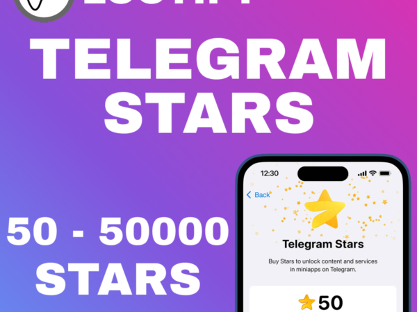 Telegram Звёзды подарком от 50 по username с автовыдачей