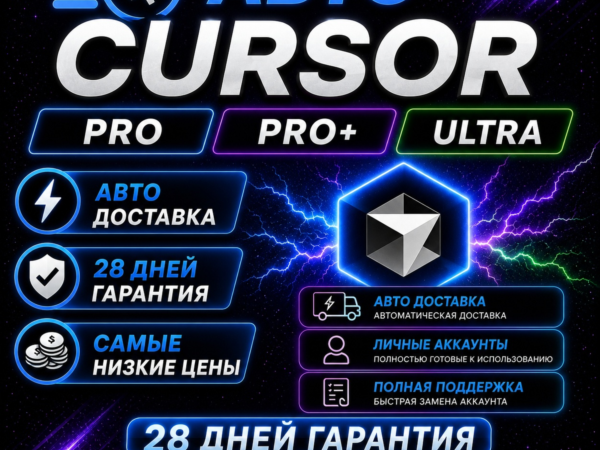 Cursor Pro / Pro/ Ultra на 1 месяц — личный аккаунт