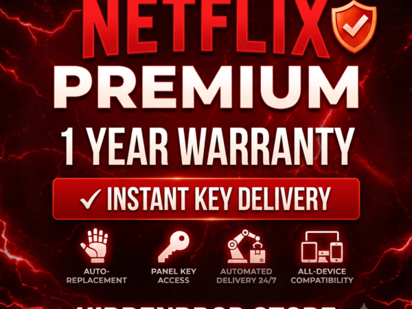 Netflix Premium 4K Ultra HD на 12 месяцев